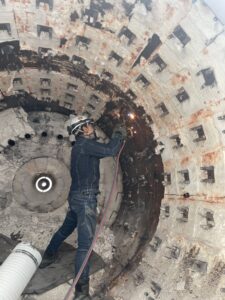 神奈川県某火力発電所 脱硫熱風炉解体工事